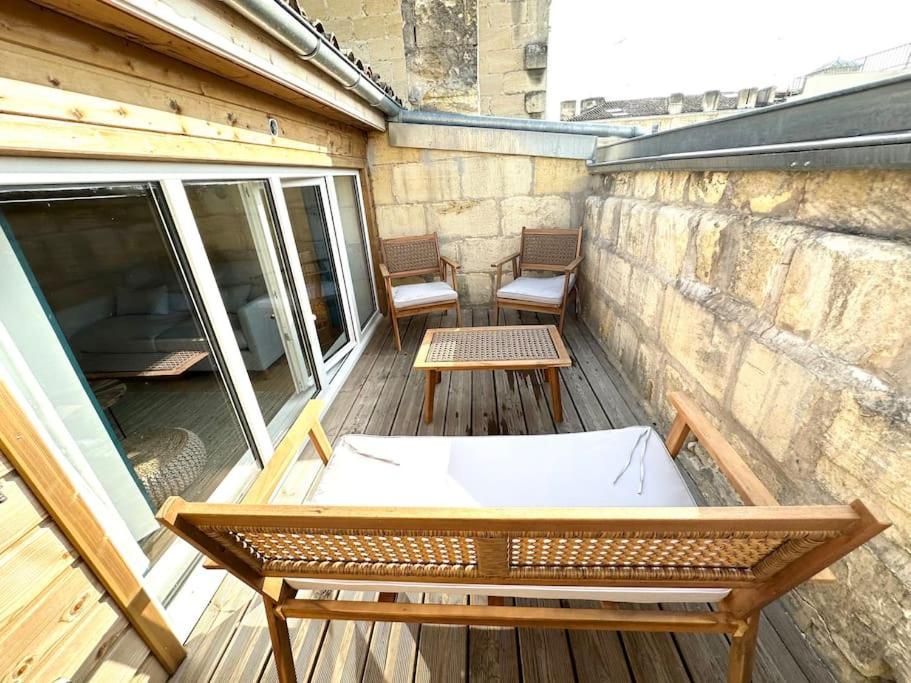 Apartmán 5- Hypercentre - 4Pers - Clim - Terrasse - Netflix Libourne Exteriér fotografie